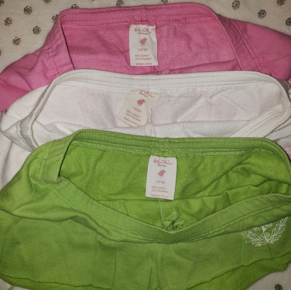 Lot of 3 - Junior Girls Large Lounge Shorts - Picture 3 of 3